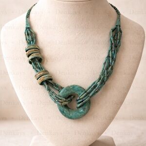 Denkays Salo mummy  statement necklace chunky necklace